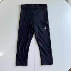 CW-X Black Running Compression Pants, Size Medium